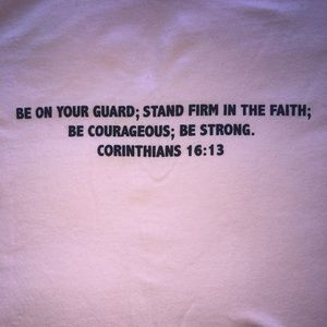 Corinthians 16:13 Top
